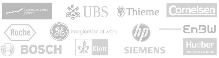 Eine Auswahl der data2type-Kunden Eine Auswahl der data2type-Kunden